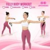 Peach Bands Resistance Tube Bands Set - Exercise Bands with Handles, Door Anchor and Workout Guide - Image 4