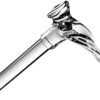 Right Hand Contour Handle Lucite Cane - Transport - 250 lb weight Capacity - Alex Orthopedic Inc - Mountain Properties - Image 2