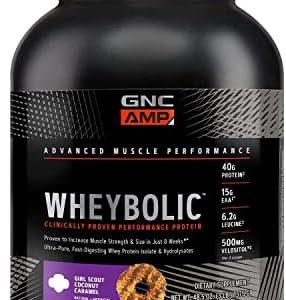 GNC AMP Wheybolic™ - Girl Scout Coconut Caramel