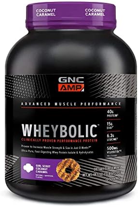 GNC AMP Wheybolic™ - Girl Scout Coconut Caramel