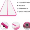 10ft/13ft/16ft/20ft Inflatable Gymnastics path Tumbling Mats Air Inflatable Track Mat Practice Gymnastics Tracks for Home Use/Training/Cheerleading/Yoga/Water with/Outdoor Sports - Image 7