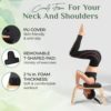Yes4All Yoga Headstand Bench, Yoga Inversion Chair for Core Strengthening- Black - Image 4