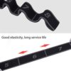 Yinhing Resistance Loop Exercise Bands, Non Slip Elastic Loop Workout Strap Yoga Resistance Band for Latin Dance Gym Home Fitness Yoga, Fitness Stretching Belt - Image 7