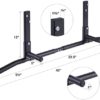 AmStaff Fitness Joist Mount Pull Up Bar, Ceiling Mounted Chin Up Bar for Home Gym, Crossfit, Beam, Rafter - Heavy Duty, Multi Grip, 42" Wide, Maximum Head Clearance - TU038 - Image 5
