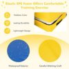 Goplus Gymnastics Mat, Incline Wedge Ramp w/Carrying Handles for Tumbling Aerobic Exercise Home and Gym - Image 2