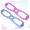 Veemoon 2pcs 8 Yoga Stretching Straps Fitness Resistance Bands Exercise Bands Resistance 8 Word Chest Developer Fitness Bands 8 Resistance Band Tensioner Elastic Band Stretch Strap Male - Image 2