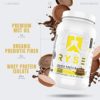 Ryse Loaded Protein Powder | 25g Whey Protein Isolate & Concentrate | with Prebiotic Fiber & MCTs | Low Carbs & Low Sugar | 27 Servings (Peanut Butter Cup) - Image 3