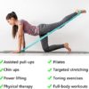 Daifferchoi Long Resistance Bands Fabric Exercise Bands for Full Body Workout & Weight Training, Fitness Loop Stretch Body Bands for Home Gym, Pull Up Assistance Workout Bands for Men Women Set of 3 - Image 2