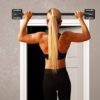OUUO Heavy Duty Wall Mounted Pull Up Bar for Doorway - Fully Welded Construction Strength Training Pull-Up Bars, 1.25-Inch Durable Steel Tubing - Over Door Pull Up Bar with 4.8” Wall to Bar Spacing - Image 5