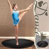 Pangda Pole Crash Mat 5ft Wide Pole Dancing Mat EPE Foam Safety Padding Portable Crash Mat Exercise Mat Round Folding Black Pole Cushion for Home Gym Beginners Fitness Gymnastic - Image 6