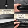 Pangda Pole Crash Mat 5ft Wide Pole Dancing Mat EPE Foam Safety Padding Portable Crash Mat Exercise Mat Round Folding Black Pole Cushion for Home Gym Beginners Fitness Gymnastic - Image 4