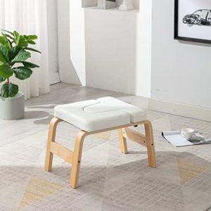 Inversion Stool Headstand Bench for Home Gym Beige