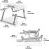 Yoga Headstand Bench Inversion Bench Inversion Chair Foldable Handstand Machine Treat Low Back Pain Can Support 440 Lbs (Color : Red A, Size : 45 * 52 * 36cm) - Image 8
