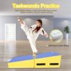 Timati Gymnastics Mat 47x23 Tumbling Mats Folding Mat Gymnastics Incline Mat for Gymnastics Cheese Wedge Mat Indoor/Outdoor Exercise Mat Home Gym Yoga Mat with Handle - Image 4