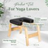 Yes4All Yoga Headstand Bench, Yoga Inversion Chair for Core Strengthening- Black - Image 2