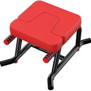 Inversion Bench Yoga Headstand Bench Inversion Chair Treat Low Back Pain Handstand Machine Can Bear 440 Lbs Weight Multifunctional Fitness Equipment (Color : Red, Size : 35.5 * 61.5 * 48cm)