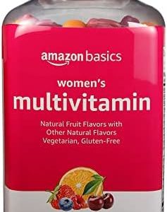 Amazon Basics Women's Multivitamin, 300 Gummies (150 Servings) (Previously Solimo)