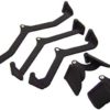 BalanceFrom Multi-Function Adjustable Power Cage with J-Hooks, Safety Straps and Optional LAT Pulldown Attachment and Cable Crossover - Image 3