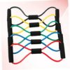 GAFOKI 5pcs 8 Exercise Bands Fitness Resistance Bands Elastic Exercise Bands Fitness Stretch Band Exercise Resistance Ropes Yoga Stretching Strap Fitness Band Fitness Rope Chest Expander - Image 8