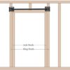 OUUO Heavy Duty Wall Mounted Pull Up Bar for Doorway - Fully Welded Construction Strength Training Pull-Up Bars, 1.25-Inch Durable Steel Tubing - Over Door Pull Up Bar with 4.8” Wall to Bar Spacing - Image 4