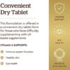 Solgar Dry Vitamin A 1500 mcg (5000 IU), 100 Tablets - Supports Healthy Eyes, Skin & Immune System - Non-GMO, Vegan, Gluten Free, Dairy Free, Kosher - 100 Servings - Image 4