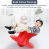 MUSNOW Relaxing Gyro Swivel Chair Recliner, Heavy Duty Spinning Chairs Sense Training Equipment, Induction Outdoor Indoor Sports Stool, 6 Colors (Color : Red) - Image 6