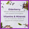 Zarbee's Children's Elderberry Immune Support Gummies with Vitamin C, Zinc, Natural Berry Flavor, 70 Count - Image 4