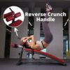 Finer Form Gym-Quality Sit Up Bench with Reverse Crunch Handle - Solid Ab Workout Equipment for Your Home Gym. More Effective than an Ab Machine or Ab Roller. Get a Great Abdominal Workout at Home - Image 6