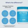 Vital Proteins Collagen Peptides Powder with Hyaluronic Acid and Vitamin C, Unflavored, 20 oz - Image 8