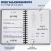 Whole Armour Fitness / Hardcover Workout Journal / Fitness Log for Men & Women Black A5 - Image 7