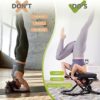 BODY RHYTHM Foldable Yoga Headstand Bench, Yoga Inversion Chair, Headstand Trainer for Relieve Stress, Improve Sleep & Digestion and Strength Training, Ideal for Home Workout, Fitness and Gym - Image 2