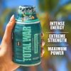 REDCON1 Total War Ready to Drink Preworkout, Blue Raspberry - 350mg of Fast Acting RTD Caffeine - Beta Alanine + Citrulline Malate for Increased Pump - Keto Friendly Workout Drink (12 Servings) - Image 3