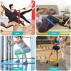 Becheln Resistance Band, Exercise Elastic Bands for Yoga, Pilates, Fitness and Working Out, Set of 5 Stretch Bands with Carrying Bag - Image 6