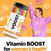 Voost, Women's Multivitamin Gummies, Supplement with Vitamin A, B, C, D & Folic Acid to Support Women's Daily Health*, Women's Chewable Vitamin, Tropical Fruit Flavored, 30 Day Supply - 90 Count - Image 4