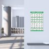 QuickFit 3 Pack - Dumbbell Workouts + Bodyweight Exercises + Barbell Routine Poster Set - Set of 3 Workout Charts - Image 5
