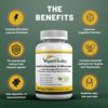 Vegan Multivitamins & Minerals for Women and Men with High Strength Vitamin B12, D3 & K2. 180 Multivitamin Tablets - 6 Months Supply. Vitamins for Vegans & Vegetarians - Image 2