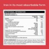 𝗪𝗜𝗡𝗡𝗘𝗥 𝟮𝟬𝟮𝟯* Iron Supplement for Women and Men with a Delicious Mixed Berry Flavor - Chewable Vegan Iron Supplements w/Vitamin C, Zinc, Folic Acid & B Vitamins - 60 Iron Gummies for Anemia - Image 2