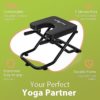 BODY RHYTHM Foldable Yoga Headstand Bench, Yoga Inversion Chair, Headstand Trainer for Relieve Stress, Improve Sleep & Digestion and Strength Training, Ideal for Home Workout, Fitness and Gym - Image 5