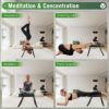 Yoga Headstand Bench,Headstand Trainer with Antiskid Felt, Foldable Yoga Inversion Chair for Strength and Balance Training, Black - Image 5