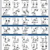 QuickFit 3 Pack - Dumbbell Workouts + Bodyweight Exercises + Barbell Routine Poster Set - Set of 3 Workout Charts - Image 6