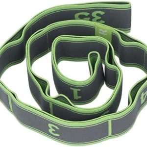 KENANLAN Resistance Bands for Fitness, Elastic Stretching Strap with Digital Area, Physical Therapy Equipment, 41 Inch Stretching Yoga Strap,Stretch Band for Exercise and Practice Stretching