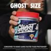 GHOST Size Muscle Builder Dietary Supplement - Warheads Sour Watermelon, 30 Servings - Creatine Muscle Growth and Strength Building Supplements for Men & Women - Free of Sugar & Gluten, Vegan - Image 2
