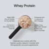 Sports Research Whey Protein - Sports Nutrition Whey Isolate Protein Powder for Lean Muscle Building & Workout Recovery - 5 lb Bag Bulk Protein Powder 25g per Serving - Dutch Chocolate, 56 Servings - Image 4