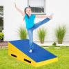 Goplus Gymnastics Mat, Incline Wedge Ramp w/Carrying Handles for Tumbling Aerobic Exercise Home and Gym - Image 8