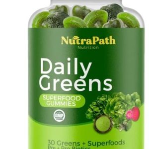 Superfood Daily Greens Gumies - Fruits, Veggies, and Super Foods for Immunity, Energy - 60 Gummies
