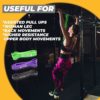 Draper's Strength Heavy Duty Resistance Stretch Loop Bands for Powerlifting Workout Exercise and Assisted Pull Ups - Image 6