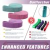 Daifferchoi Long Resistance Bands Fabric Exercise Bands for Full Body Workout & Weight Training, Fitness Loop Stretch Body Bands for Home Gym, Pull Up Assistance Workout Bands for Men Women Set of 3 - Image 6