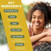 Vegan Multivitamins & Minerals for Women and Men with High Strength Vitamin B12, D3 & K2. 180 Multivitamin Tablets - 6 Months Supply. Vitamins for Vegans & Vegetarians - Image 3