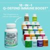 Quercetin 1000mg Zinc 50mg Vitamin C 1000mg Vitamin D 5000 IU Bromelain Elderberry - Lung Immune Defense Support Supplement Adults with Artemisinin, Sea Moss, Echinacea, Garlic Immunity Allergy Relief - Image 2