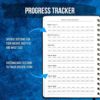 Fitness Journal Exercise Planner- 5.9 x 8.5 inches- Track and Record Your Workouts- Monitor Your Progress With This Easy to Follow Daily Journal, Wellness Journal, Workout Journal, Workout Book - Image 6
